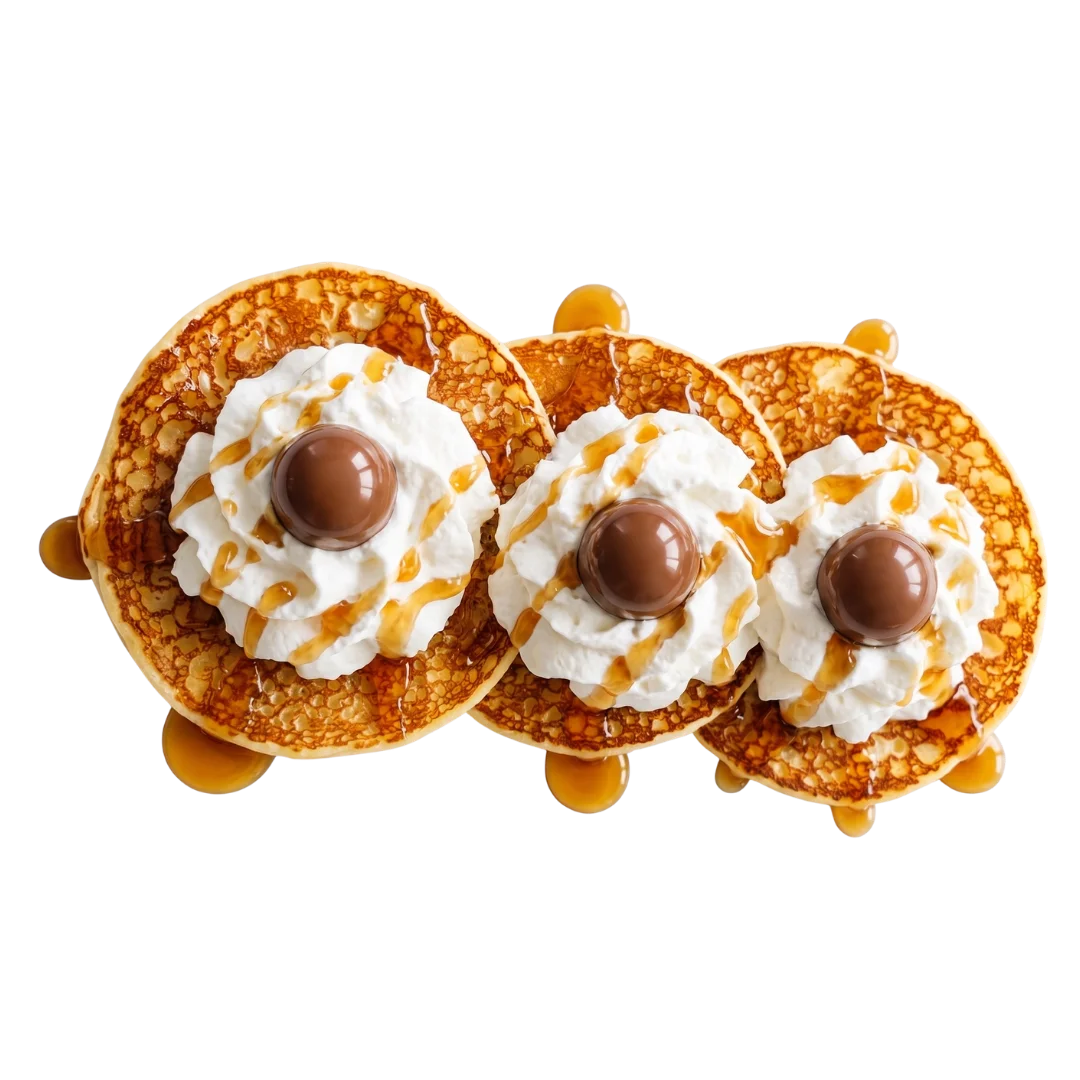 Pancakes met topping
